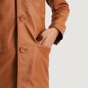 Ray Cutler Chaqueta de Cuero para Hombre – Vista alternativa del producto 4