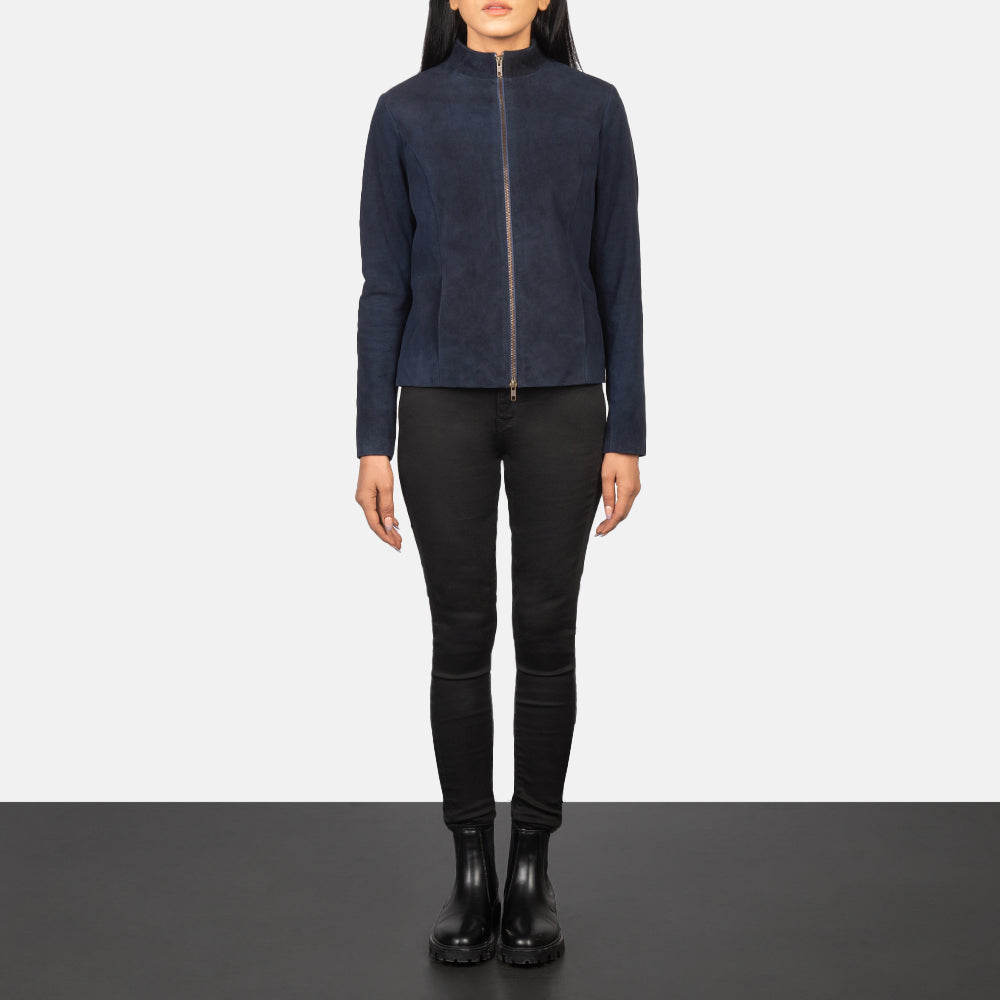 Rumella Chaqueta Biker de Cuero para Mujer – Vista alternativa del producto 3