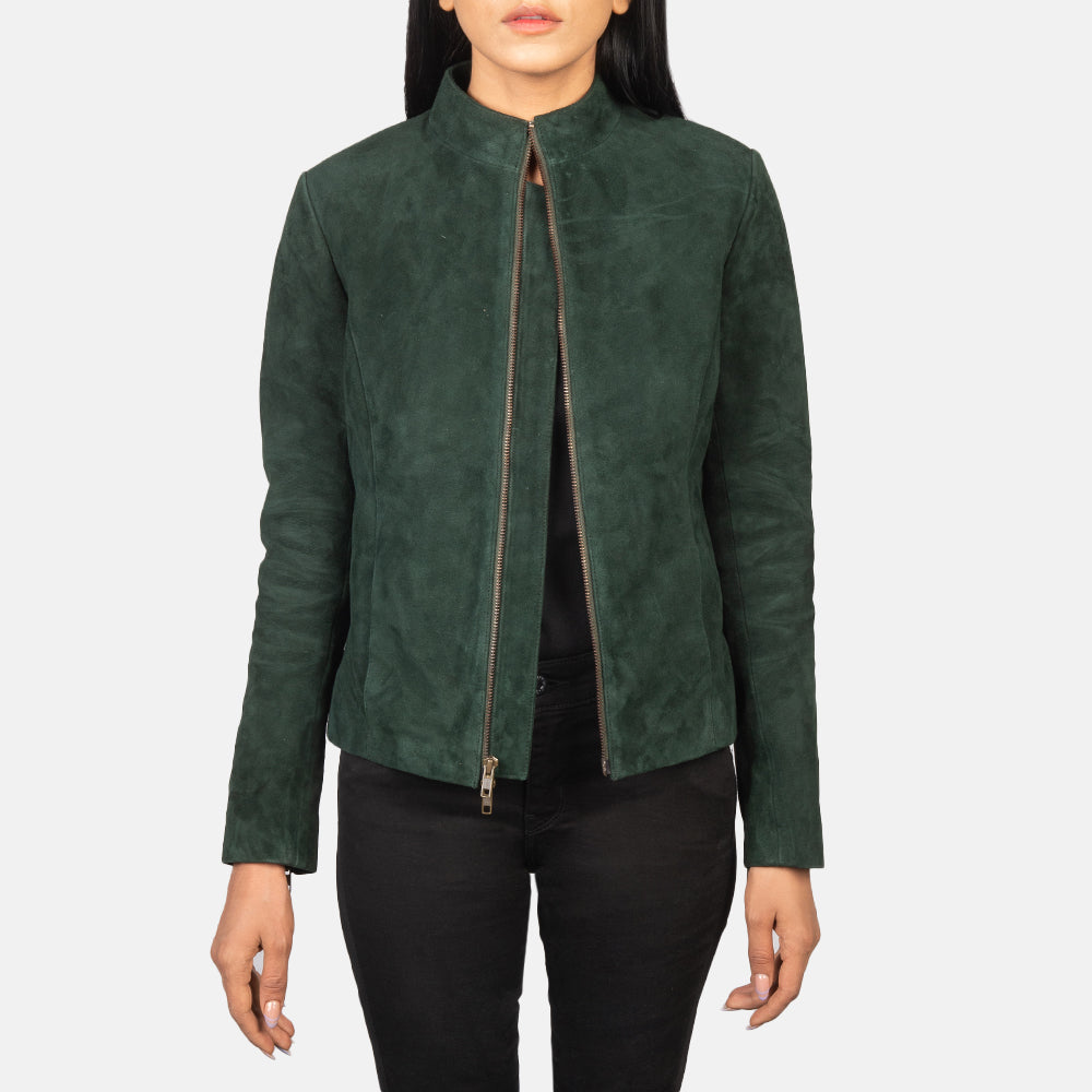 Rumella Chaqueta Biker de Cuero para Mujer – Vista alternativa del producto 1