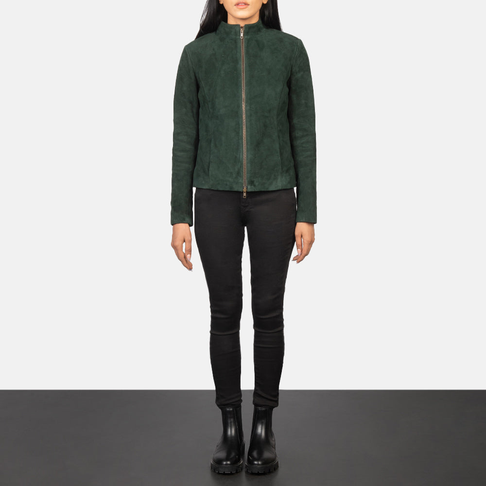 Rumella Chaqueta Biker de Cuero para Mujer – Vista alternativa del producto 3