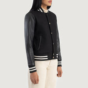 
Savant Varsity Chaqueta de Cuero para Mujer – alternate product view 2
