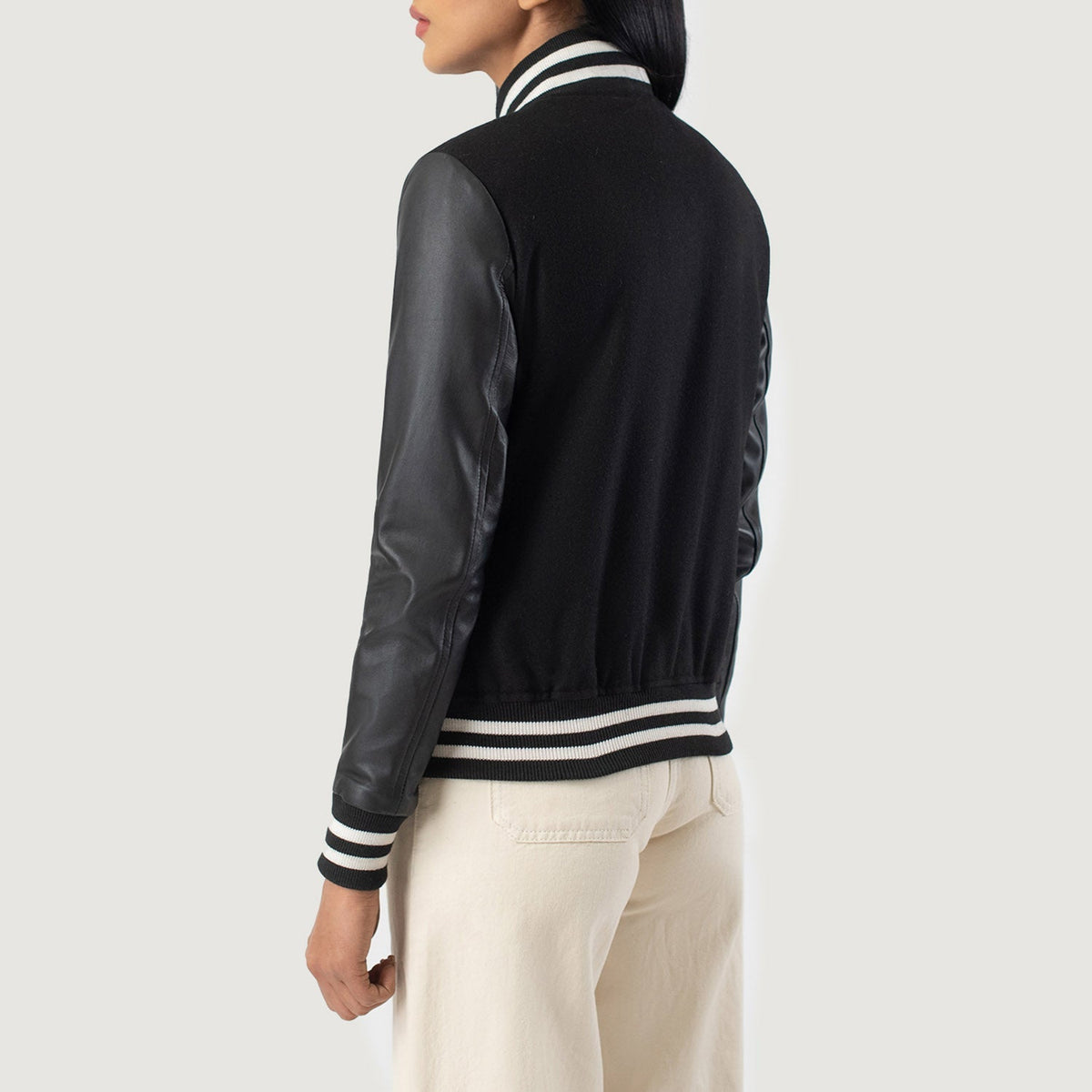 
Savant Varsity Chaqueta de Cuero para Mujer – alternate product view 5