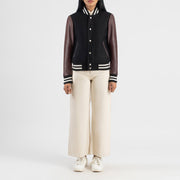 
Savant Varsity Chaqueta de Cuero para Mujer – alternate product view 3
