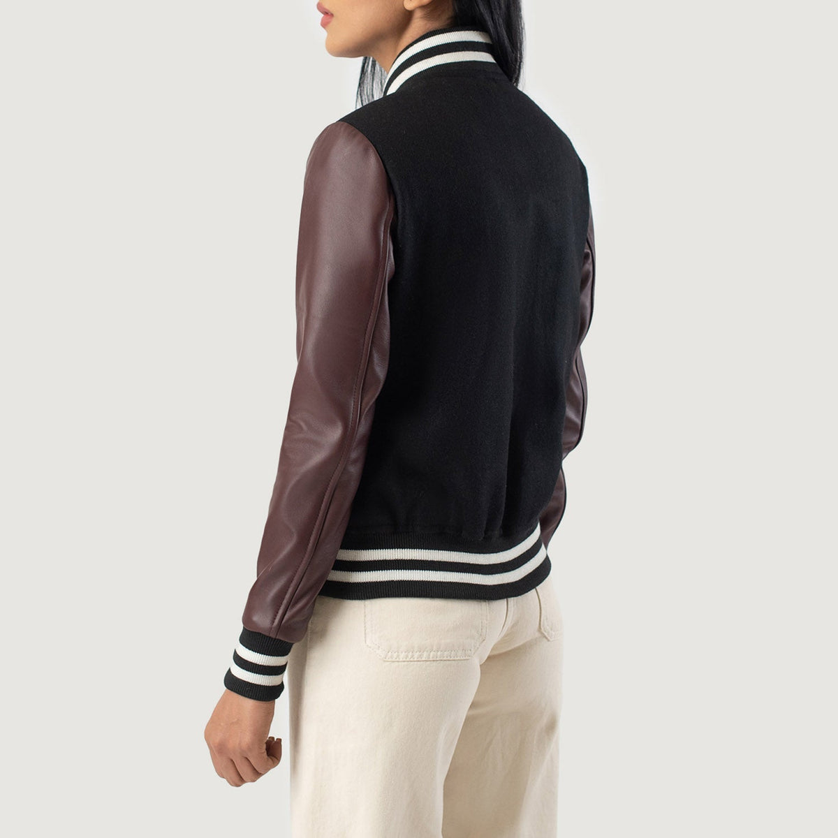 
Savant Varsity Chaqueta de Cuero para Mujer – alternate product view 5