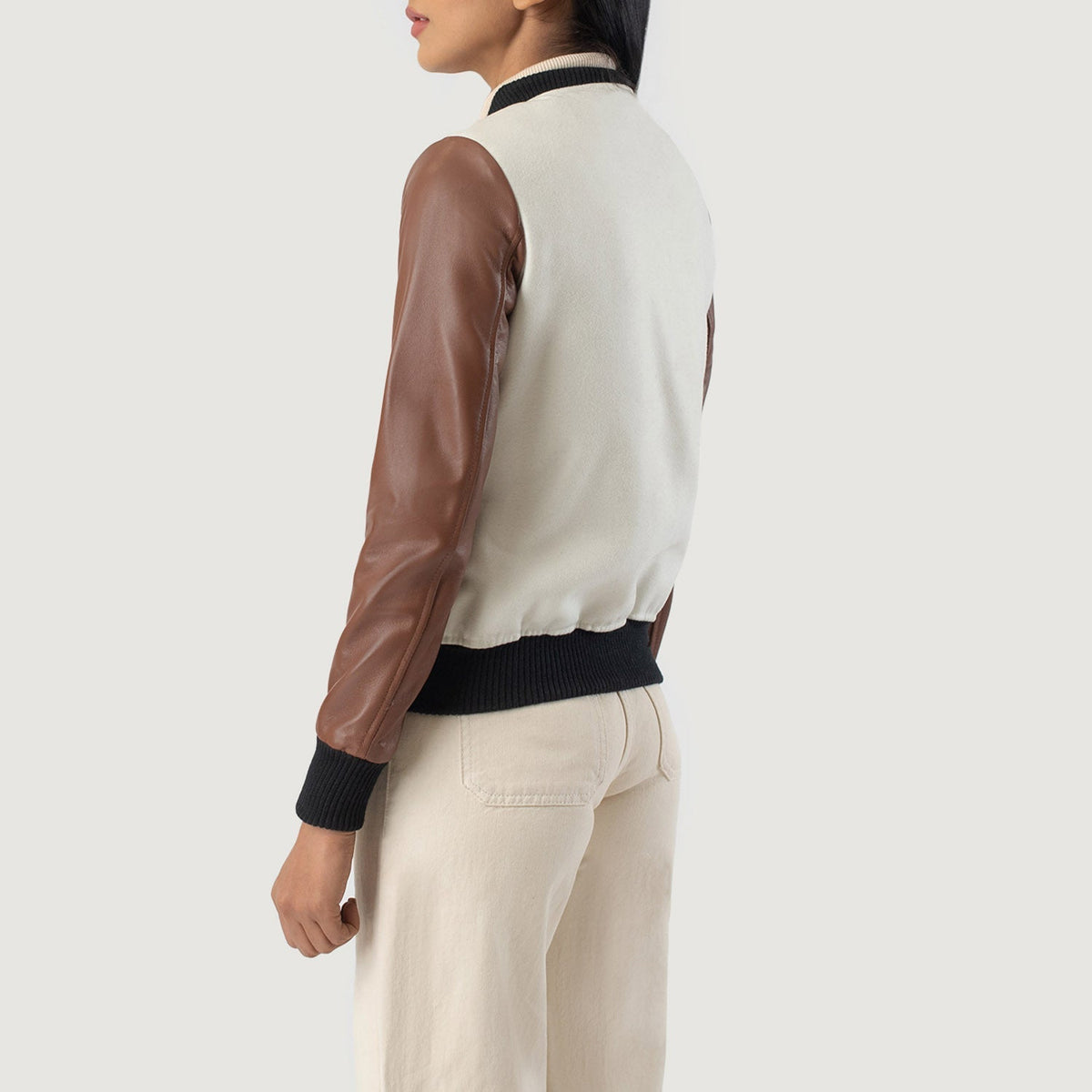 
Savant Varsity Chaqueta de Cuero para Mujer – alternate product view 5