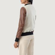 
Savant Varsity Chaqueta de Cuero para Mujer – alternate product view 5