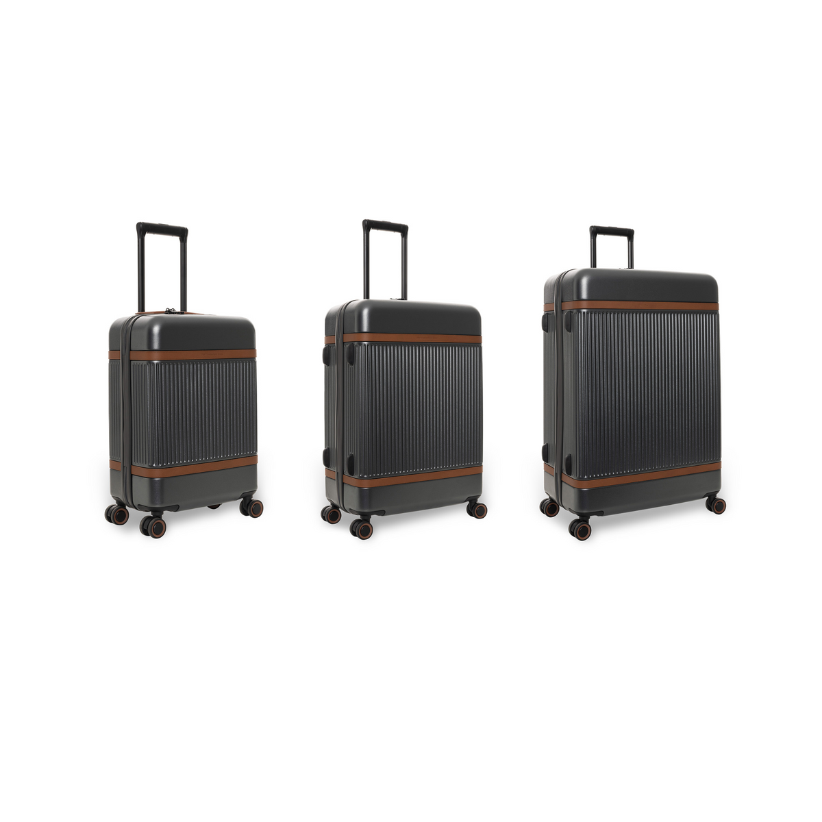 Urban Graphite Suitcase Set Zuna para Mujer, front view