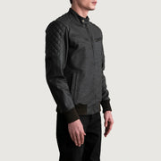 Sven Cazadora Bomber de Cuero para Hombre – Vista alternativa del producto 2