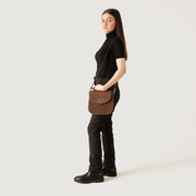 
The Sandra Vintage Tostado Leather Saddle Bag – alternate product view 9