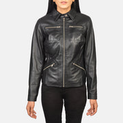 Tomachi Rojo Chaqueta de Cuero para Mujer – Vista alternativa del producto 4