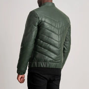 Travis Chaqueta de Cuero para Hombre – Vista alternativa del producto 5