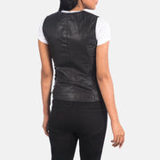 Authentic Goatskin Leather with Semi-aniline Finish Grain Texture &amp; Heavy-Duty Seam Stitching Detail