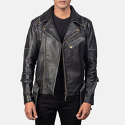 Auténtico cuero vacuno Grain Texture &amp; Heavy-Duty Seam Stitching Detail
