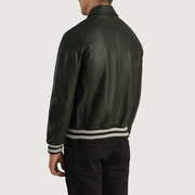 Walton Varsity Chaqueta de Cuero para Hombre – Vista alternativa del producto 5