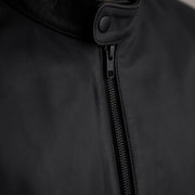 Authentic Cowhide Leather with Aniline Finish Grain Texture &amp; Heavy-Duty Seam Stitching Detail
