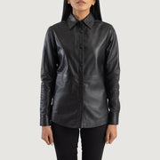 Zenith Shirt Chaqueta de Cuero para Mujer – Vista alternativa del producto 4