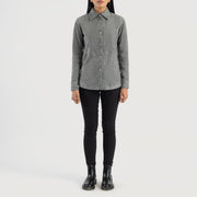 Zenith Shirt Chaqueta de Cuero para Mujer – Vista alternativa del producto 3